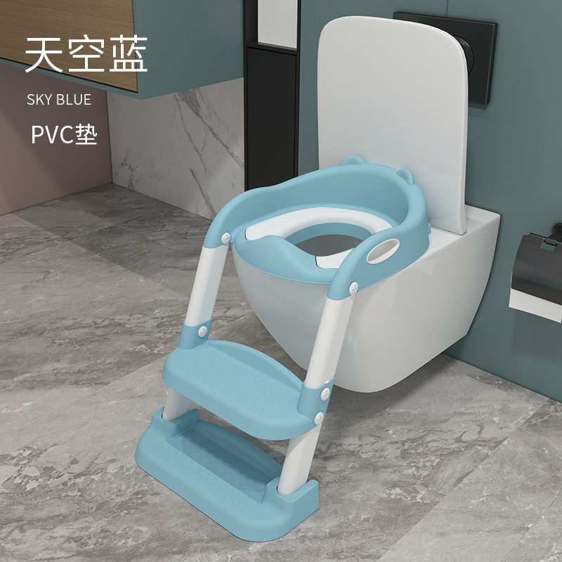 子供用便器の階段式補助器男女赤ちゃんの階段を折りたたみます。|undefined