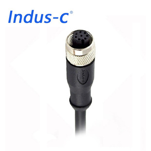 M12 A��8оĸ�^ֱ�^����ʽ��ˮ�B�Ӿ�  �t���B�������^