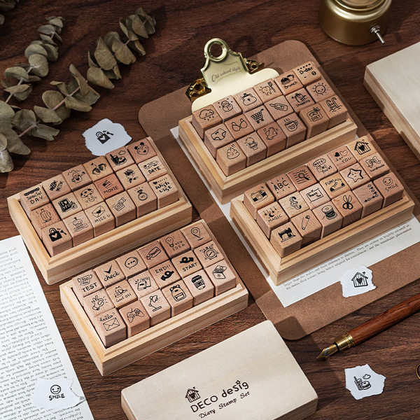 Daily Life 18 Tochigi Seal Set DIY Handbook Diary Decoration…