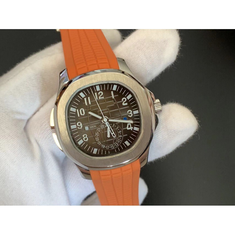 Patek Parrot Snail Grenade Series 5164 Multifunctional Chronograph Fully Automatic Mechanical Waterproof Women's and Men's Watch