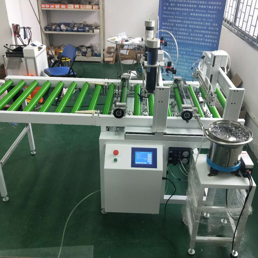 流水线全自动点胶机 接驳产线点胶 吸取 粘合 全自动点胶方案