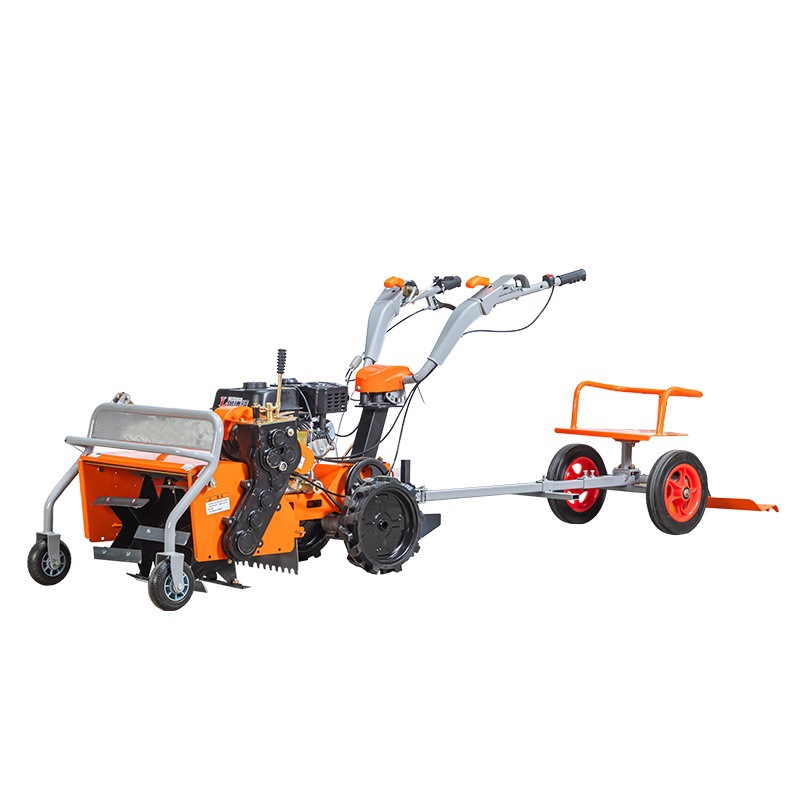 Máquina integrada de deshierbe y deshierbe rotatorio de control de doble embrague con tracción en las cuatro ruedas