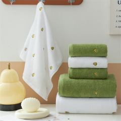 2023 Flower Pattern Towel, Dropshipping New Avocado Set Towel Bath Towel