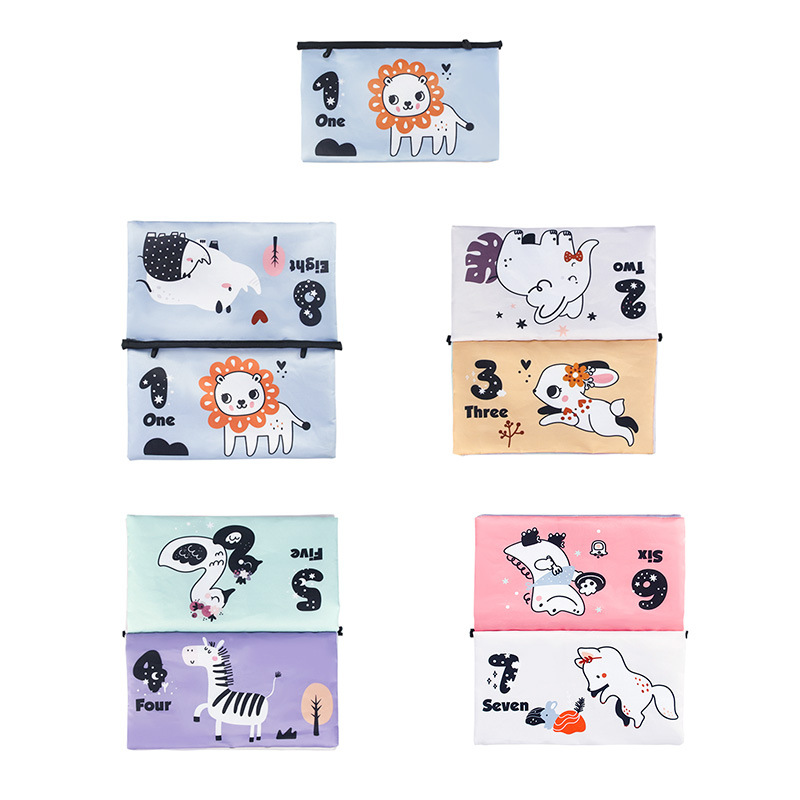 新款宝宝哈哈镜布书婴幼儿0-2岁趣味牙胶布书早教认知响纸布书