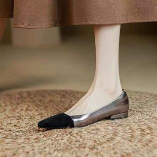 ��ʽ�yɫС���Lƴɫ�\�چ�ЬŮ�Ĵ�����Ƥ�ָ�2cmܛ�׼��^СƤЬ