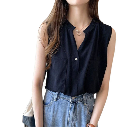 Women's Summer New Casual Long-Sleeve Blouse, Stylish Korean Version T-Shirt, Loose Top for Outerwear