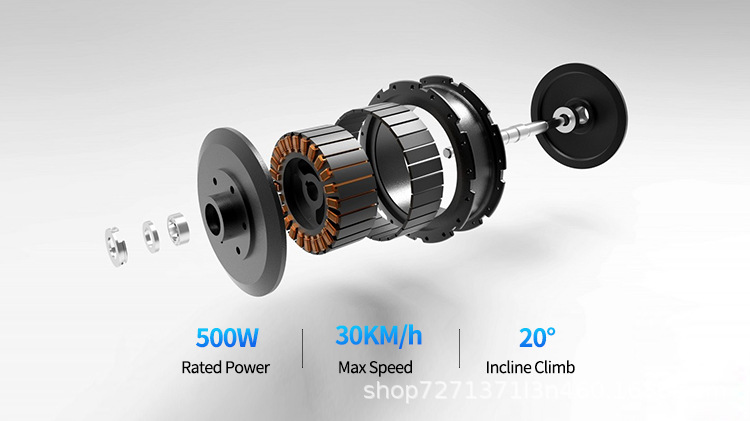 European and American Overseas Warehouse Cross-Border E-Commerce Electric Scooter with Foldable Front and Rear Shock Absorbers 10inch G20