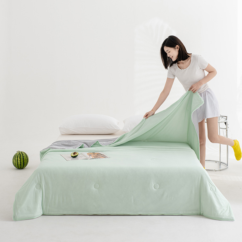 Verde y gris