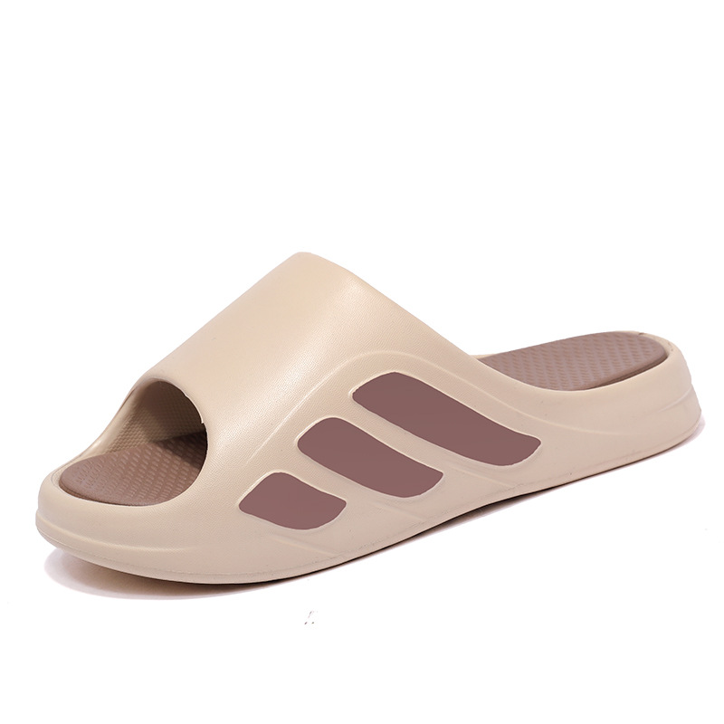 Zapatillas de hombre 2025 nuevo verano interior hogar antideslizante hombres y mujeres con el mismo estilo exterior sandalias deportivas de suela gruesa