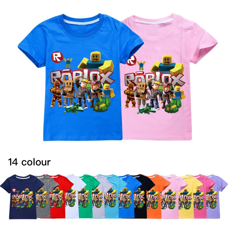 Roblox Boys and Girls Short-Sleeved T-Shirts 2700 Roblox Boys and Girls Short-Sleeved T-Shirts 2700