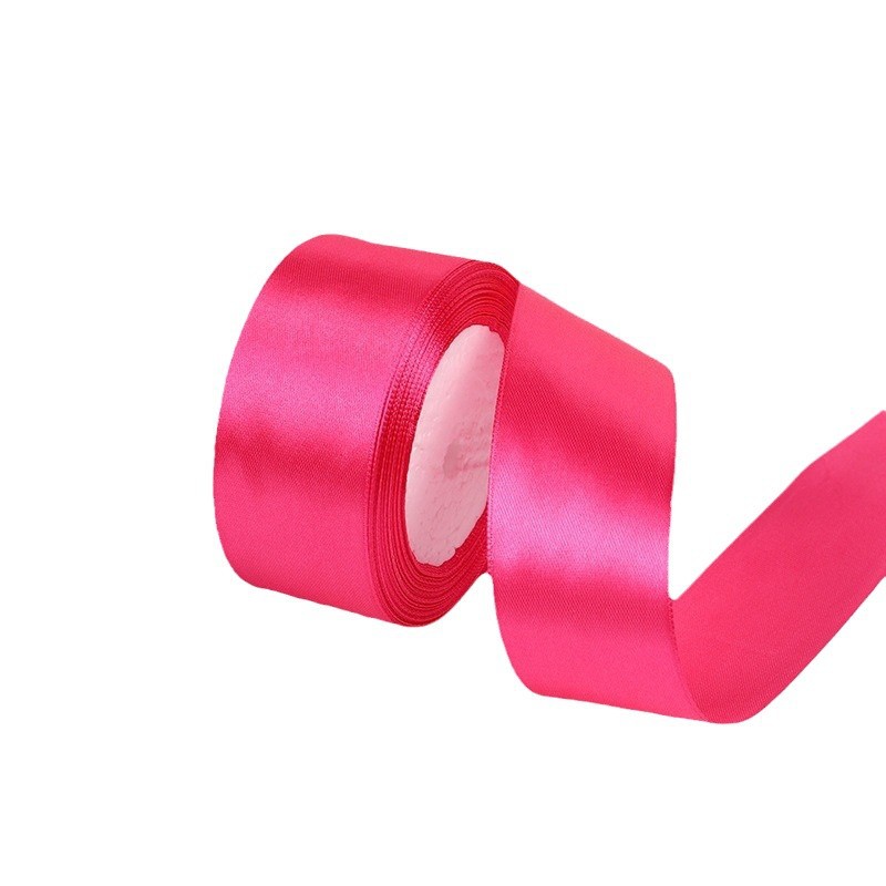 Cinta de poliéster de color de 5cm Diy decoración de boda, ramo de cinta, embalaje de regalo, cinta de cinta, fábrica de cinta al por mayor