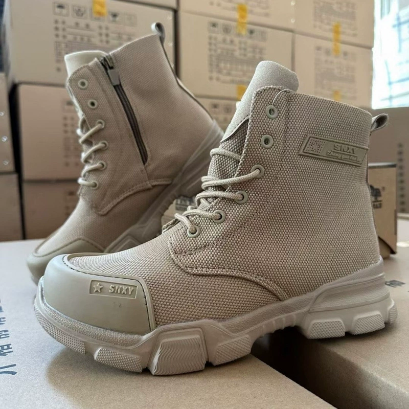 Ботинки Martens, кожаные, с противоскользящей подошвой, стойкие к износу, дезодорированные