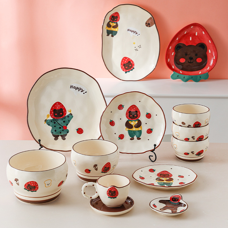 Tazones especialmente hermosos para uso doméstico, nuevos tazones de cerámica para fideos 2024, tazones para avena, tazones para comer, tazones especiales, pieza única.