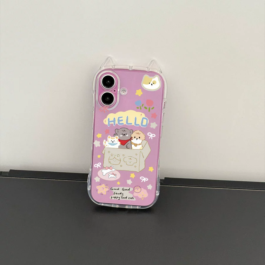 Apple, iPhone15, мультяшный совместимый чехол для телефона, 15promax