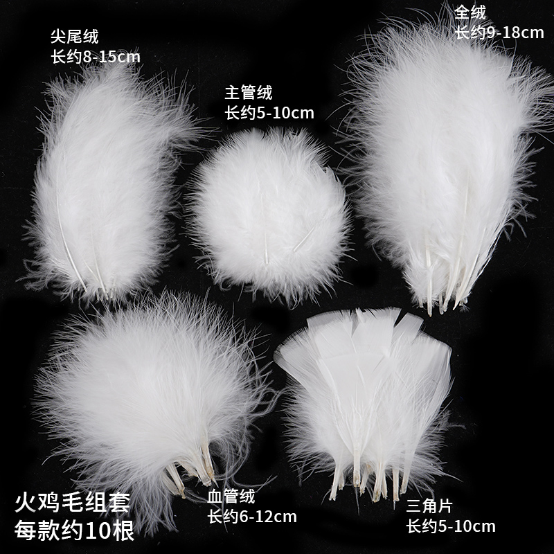 Plumas Decorativas Artesanales para Bodas y Manualidades DIY