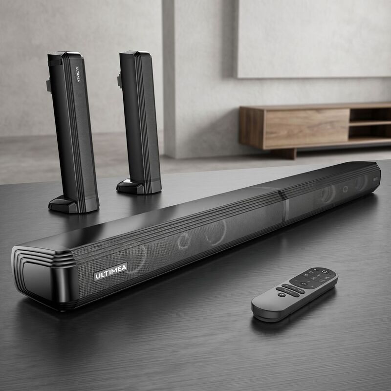 Ultimea Apollo S40 2.2-Channel 2-in-1 190W Detachable Wall-Mounted Soundbar Home Theater Ultimea Apollo S40 2.2-Channel 2-in-1 190W Detachable Wall-Mounted Soundbar Home Theater