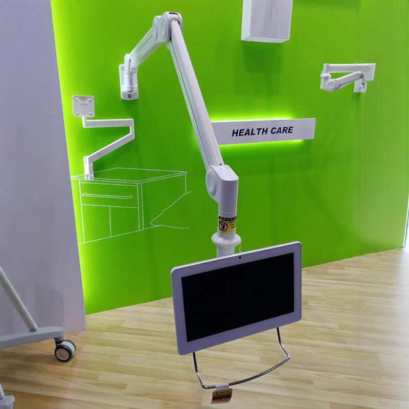 Ear Picking Bracket Medical Bedside Bracket White Medical Bracket Wall Display Bracket Camera Bracket