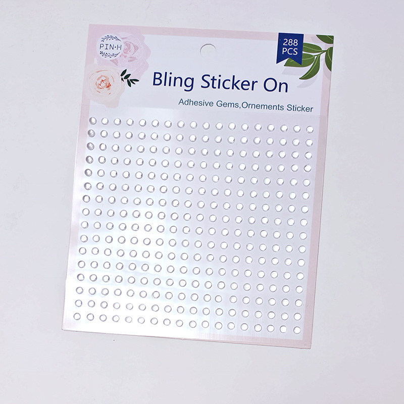 4MM 투명 이슬 구슬 288 PC