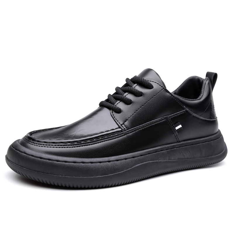 2026 hombre de negocios casual zapatos de cuero multifuncional ultra suave suela antiodor transpirable delgada viajero zapatos de cuero británico
