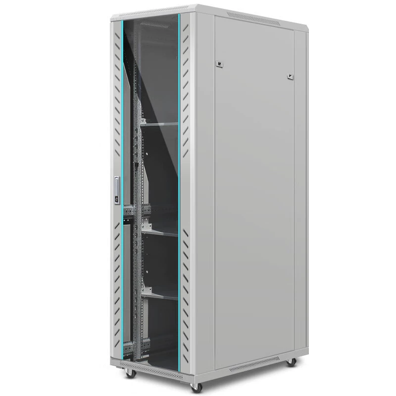 Стандартный серверный шкаф Shield Guardian SDWS на 2 метра, 42U, стеклянная дверь, глубина 1000 мм, 19 дюймов, слабый ток