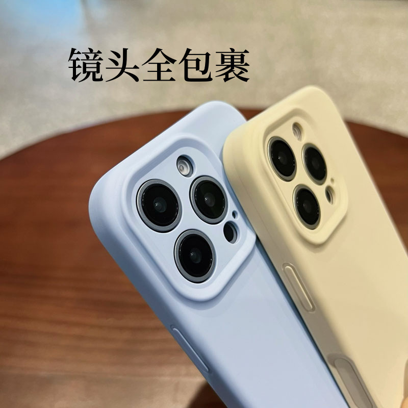 AI オールインワンボタンは、iPhone16ProMax 携帯電話ケース Apple 15 高度な液体シリコーン 14 落下防止カバーに適しています。|undefined