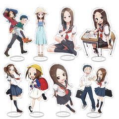 動漫亞克力立牌桌面擺件擅長捉弄的高木同學周邊人形擺件學生校園