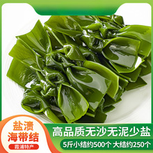 海带结商用批发非干货海带扣海带苗新鲜盐渍海带结海带头特厚凉拌
