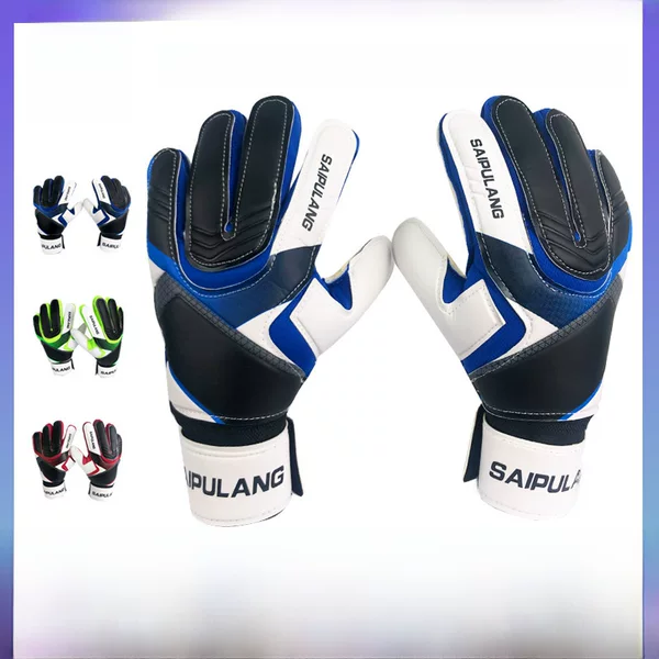 Goalkeeper Gloves Football Gloves Goalkeeper Gloves Children's Goalkeeper Gloves Wear-Resistant Latex 615 Custom