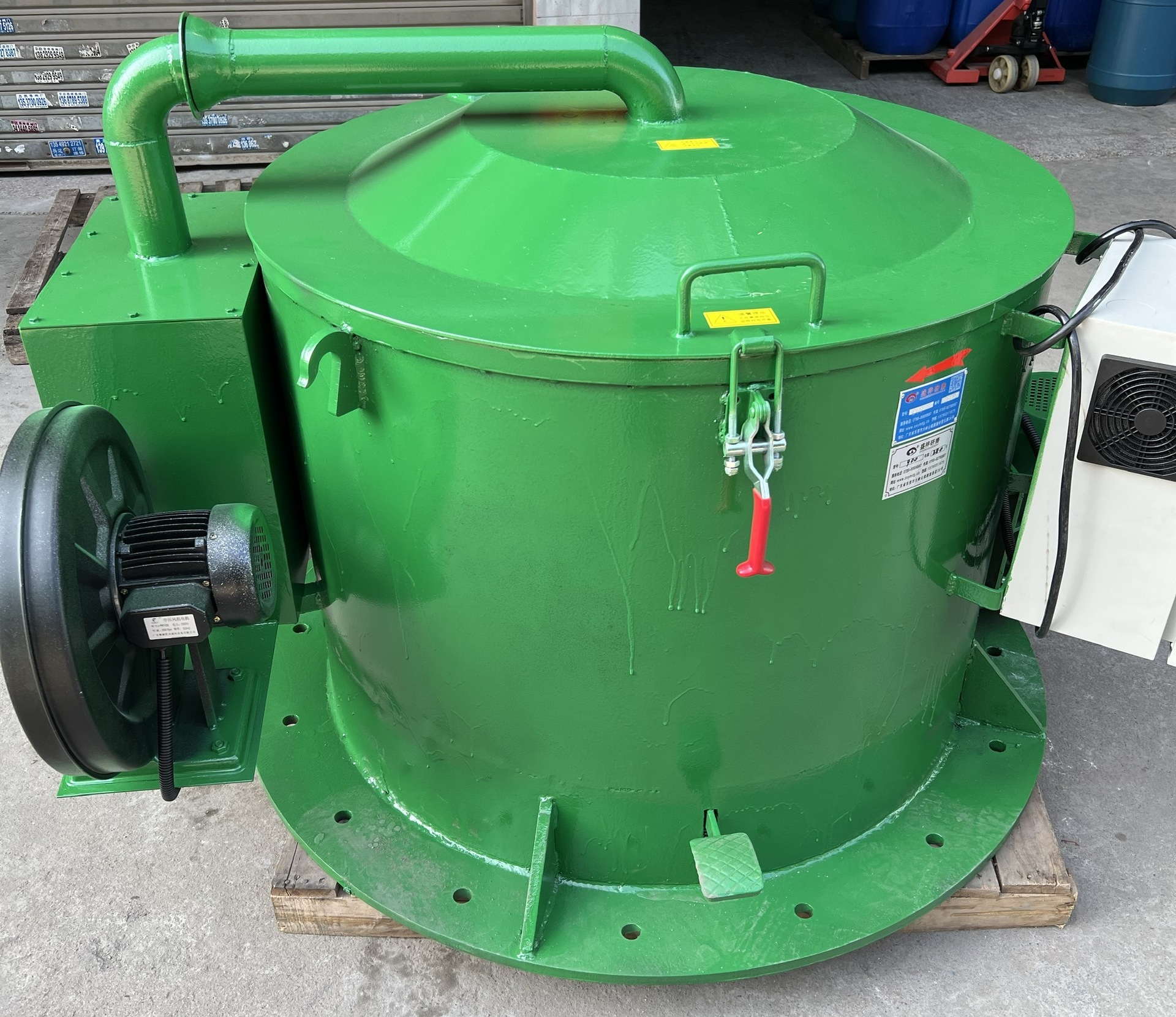 不锈钢高速脱水烘干机，离心热风脱水烘干机，脱水机，脱油机