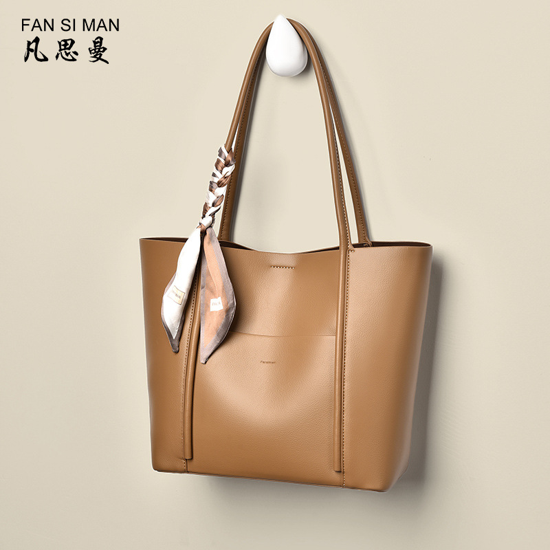 Vansman bolso de mujer bolso de alta gama bolso de hombro de gran capacidad bolso de cubo bolso de bolsa de bolsa