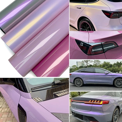 Gold Pink Fantasy Purple Fantasy Gray – Auto Color Change Film
