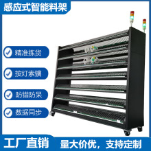 感应式智能料架仓储拣选系统SMT智能亮灯电子贴片料架防静电货架
