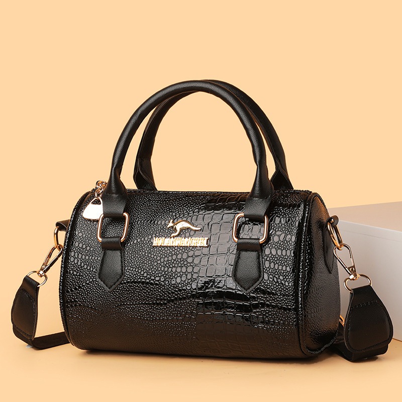 Foreign Trade Fashion Bag for Women 2025 Cross-Border New High-Quality Crocodile Pattern Handbag Foreign Style Single Shoulder Crossbody Bag