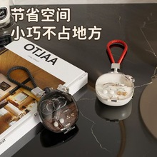 三金首饰盒项链耳环戒指手饰盒多层饰品盒便携珠宝首饰盒可爱批发