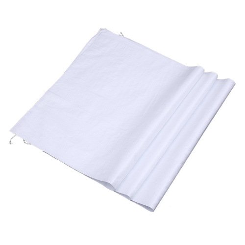 Manufacturer's white plastic woven bag, supporting manufacturer, large size packing bag, grain packaging bag customization