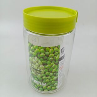 2 yuan wholesale large grain jar glass jar storage jar storage bottle can hold pickles and other tea cans