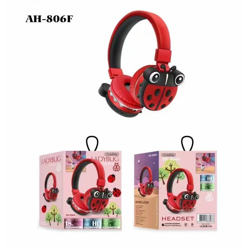 AH-806 Bluetooth гарнитура беспроводной мультяшный Kulomi Stichi Mario Bluetooth гарнитура оптом