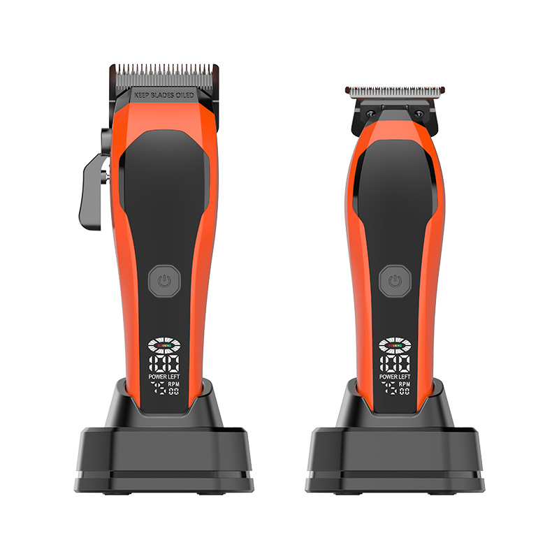 Tagliacapelli elettrico professionale per saloni e uso domestico, strumento per lo styling della testa calva e per il taglio dei capelli lisci all'indietro_voghion.com