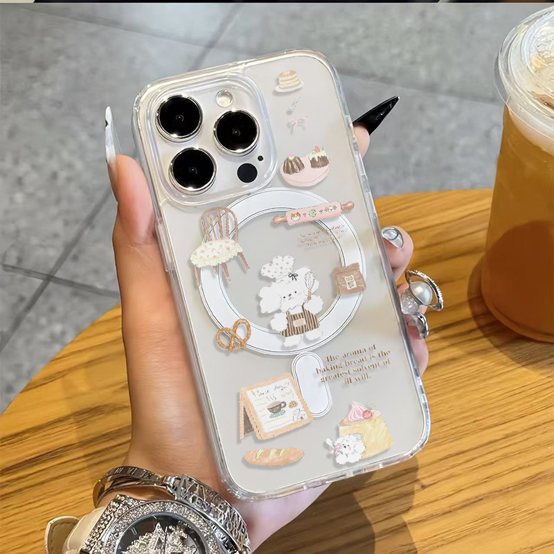 Cartoon case suitable for Samsung s23fe, s26ultra/s24plus/s21, magnetic 3, Apple 18promax Cartoon case suitable for Samsung s23fe, s26ultra/s24plus/s21, magnetic 3, Apple 18promax