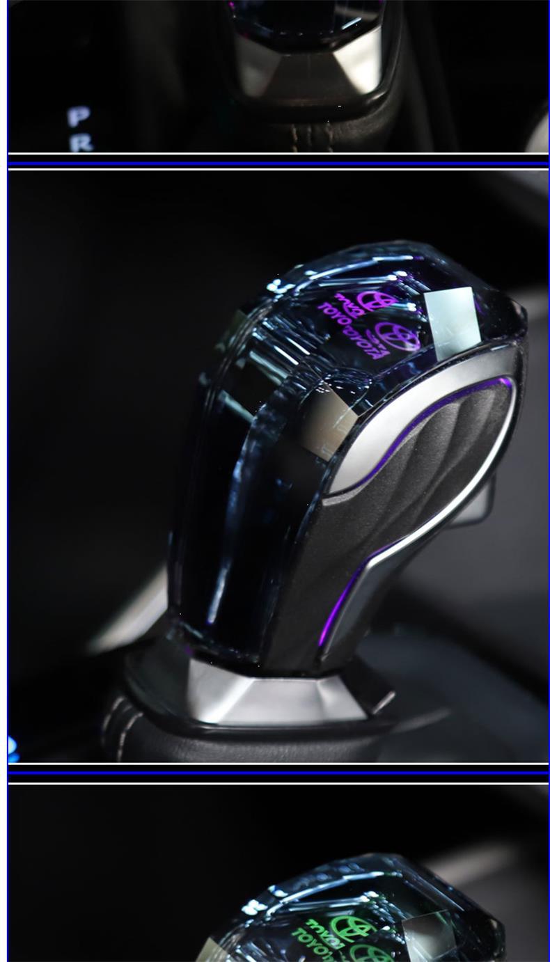 Suitable for Toyota Highlander, Sienna, Rav4, Crown, Land Cruiser, and Avalon Gear Shift Knob Modification