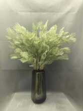 新中式花束可观仿真含羞草灰绿色绿色枝叶雾凇仿真花天门冬假草