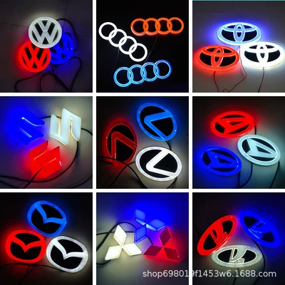 Müxtəlif Avtomobillər üçün 4D İşıqlı LED Arxa Emblemi İşığı