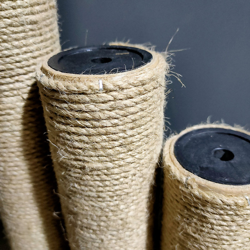 DIY Cat Tree Pole with Replaceable Sanding Accessories, Sword Palm Fiber for Cat Trees, Bulk Material