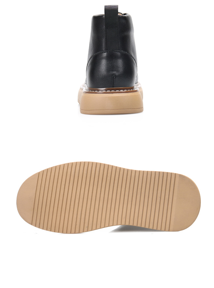 New boots Men's vintage cowhide classic big yellow boots_voghion.com