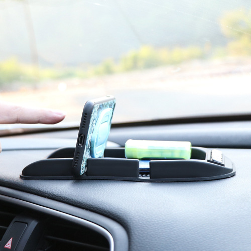 Car mobile phone holder creative multifunctional car dashboard support navigation rack anti-slip mat universal type