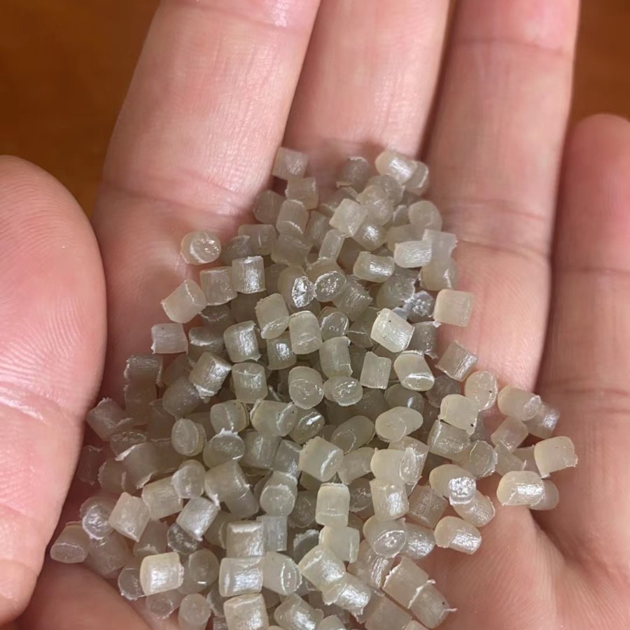 LDPE半透明再生料材料 低密度聚乙烯填充再生颗粒 PE板材用料批发