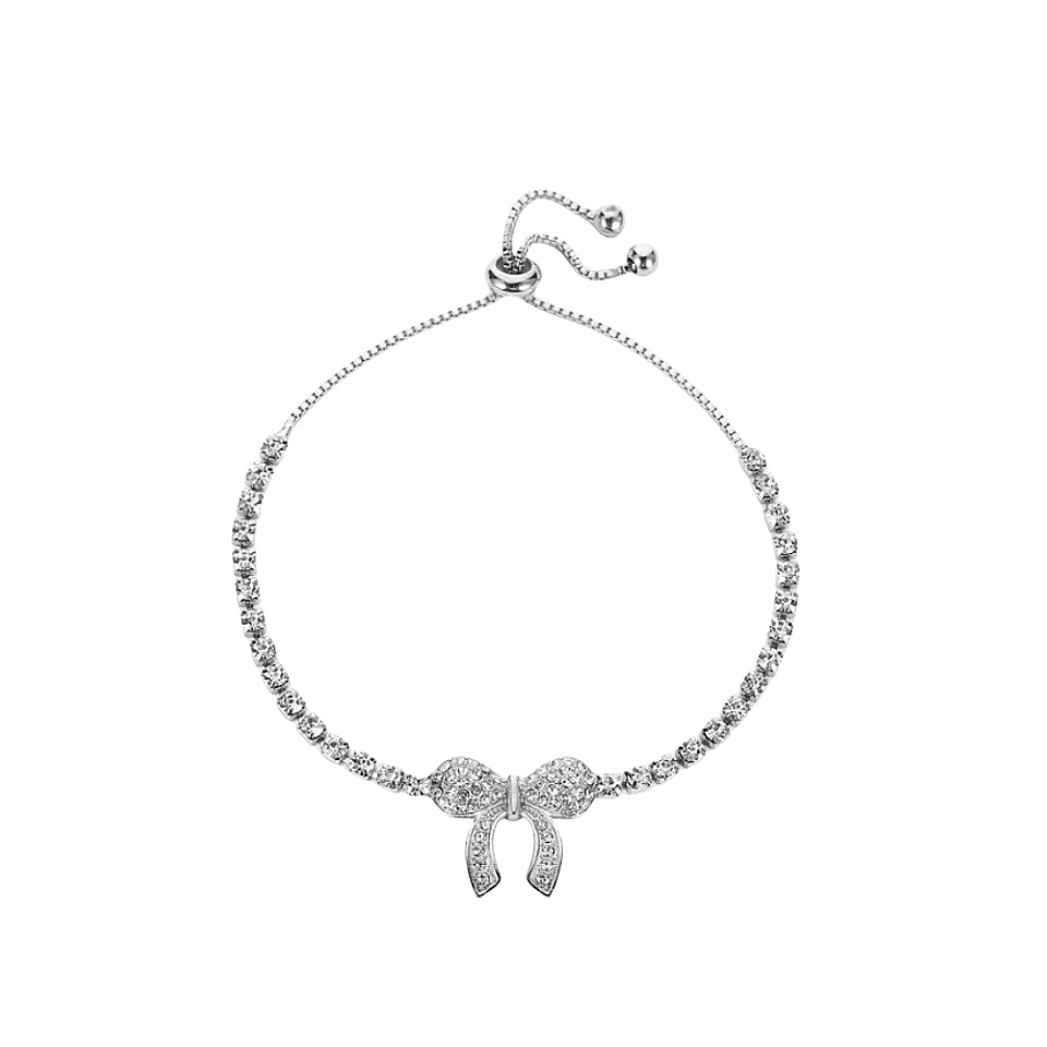 Bow Bracelet European and American Light Luxury Bracelet ins Pull Adjustable Bracelet Internet Celebrity All-match Fashion Bracelet Women's Wholesale