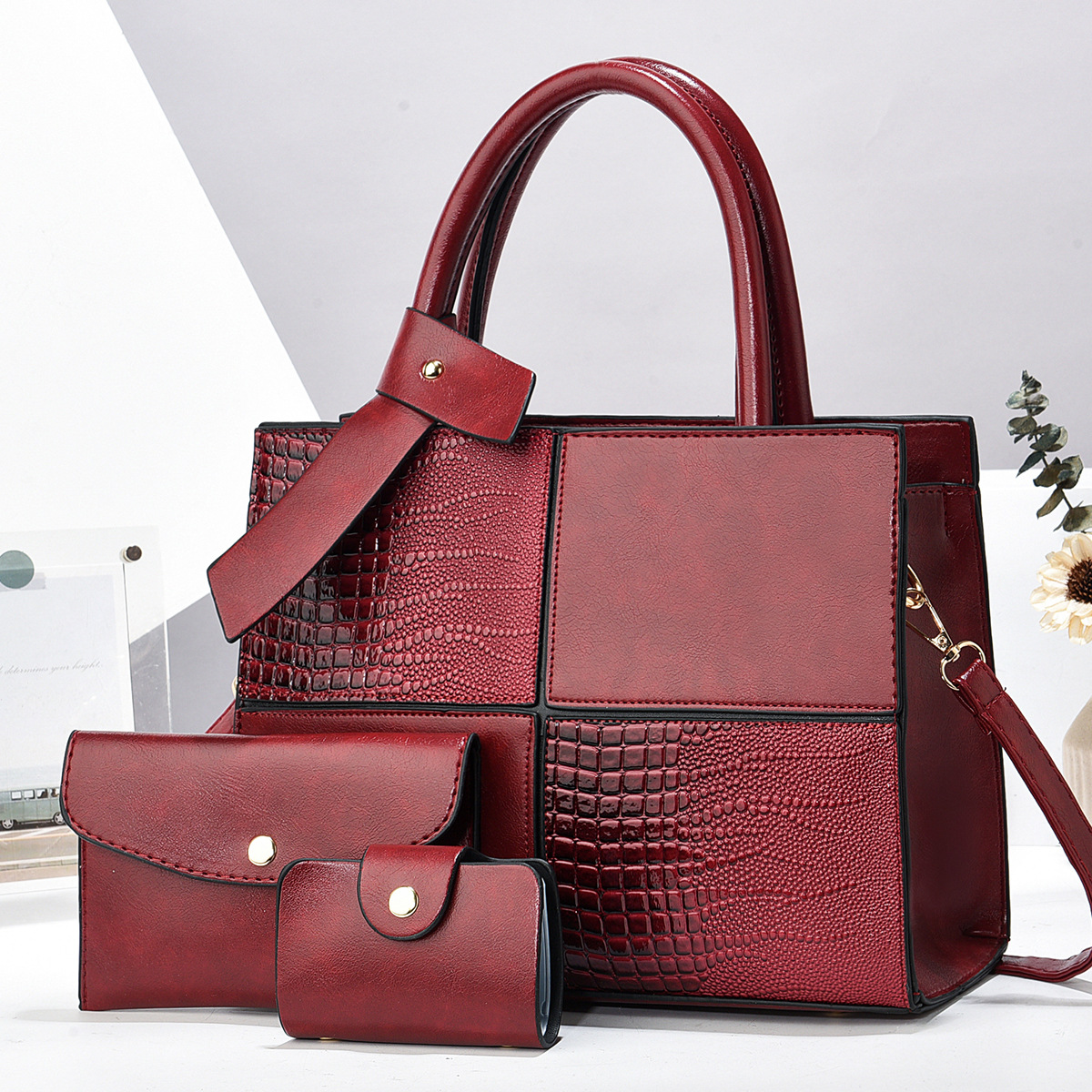 Comercio exterior nuevo bolso de mujer retro versátil de alta calidad sensación mujer mochila de tendencia textura bolso de hombro nicho