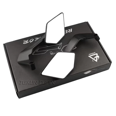 Fixed Wind Wing Rearview Mirror — Motorcycle rearview mirror