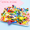 Children's whistle, plastic evening dress, colorful toy, trumpet, props, wholesale